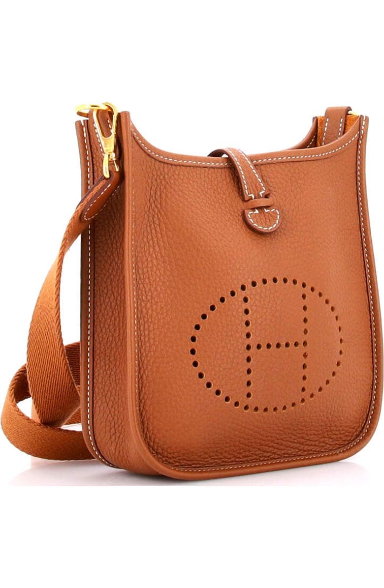 Pre-Owned Hermes Evelyne Bag Gen III Clemence TPM, Alternate, color, Gold