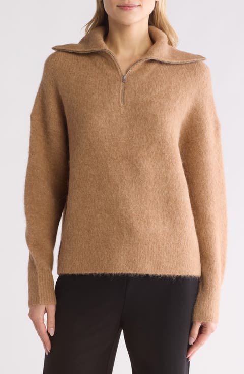 Quarter Zip Sweater