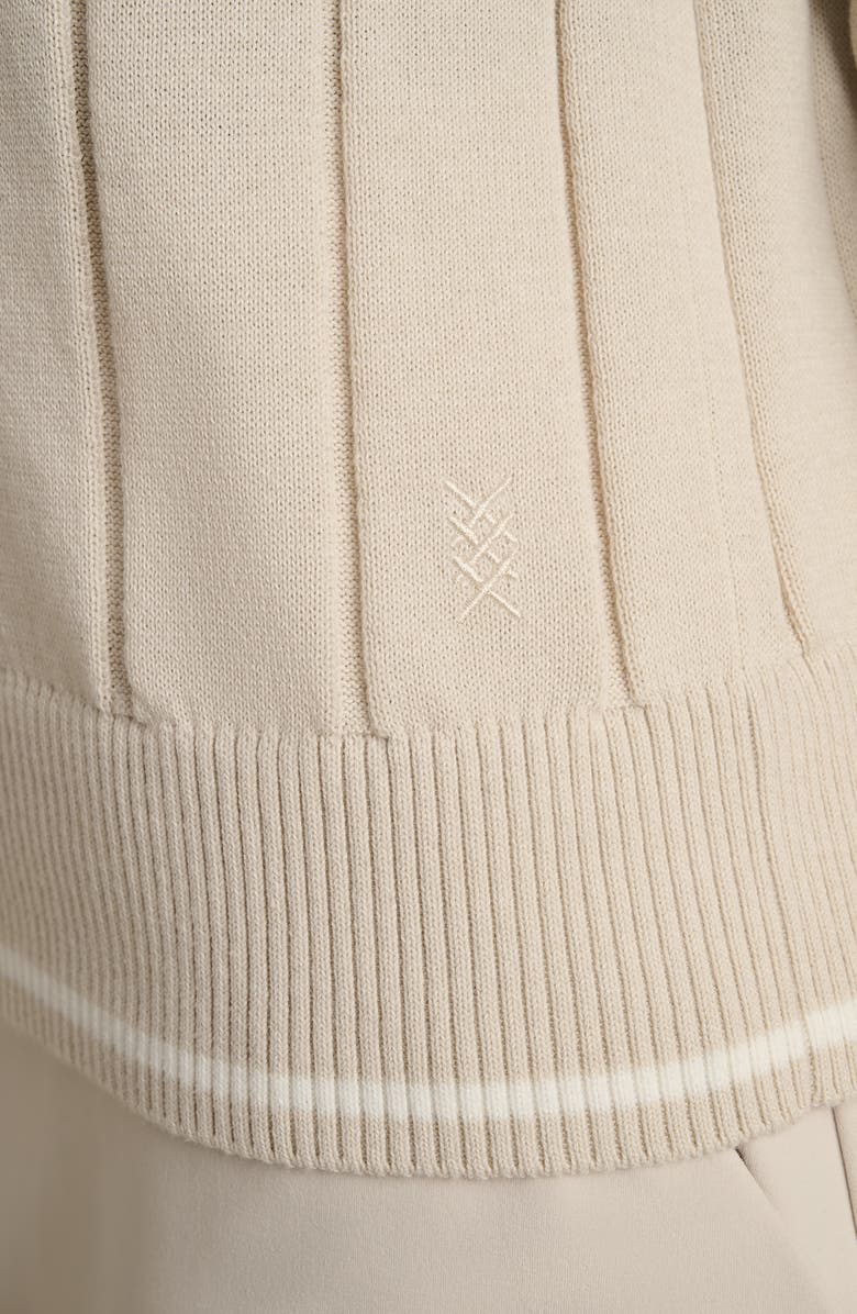 Rhone Varsity Rib Sweater, Alternate, color, Sand