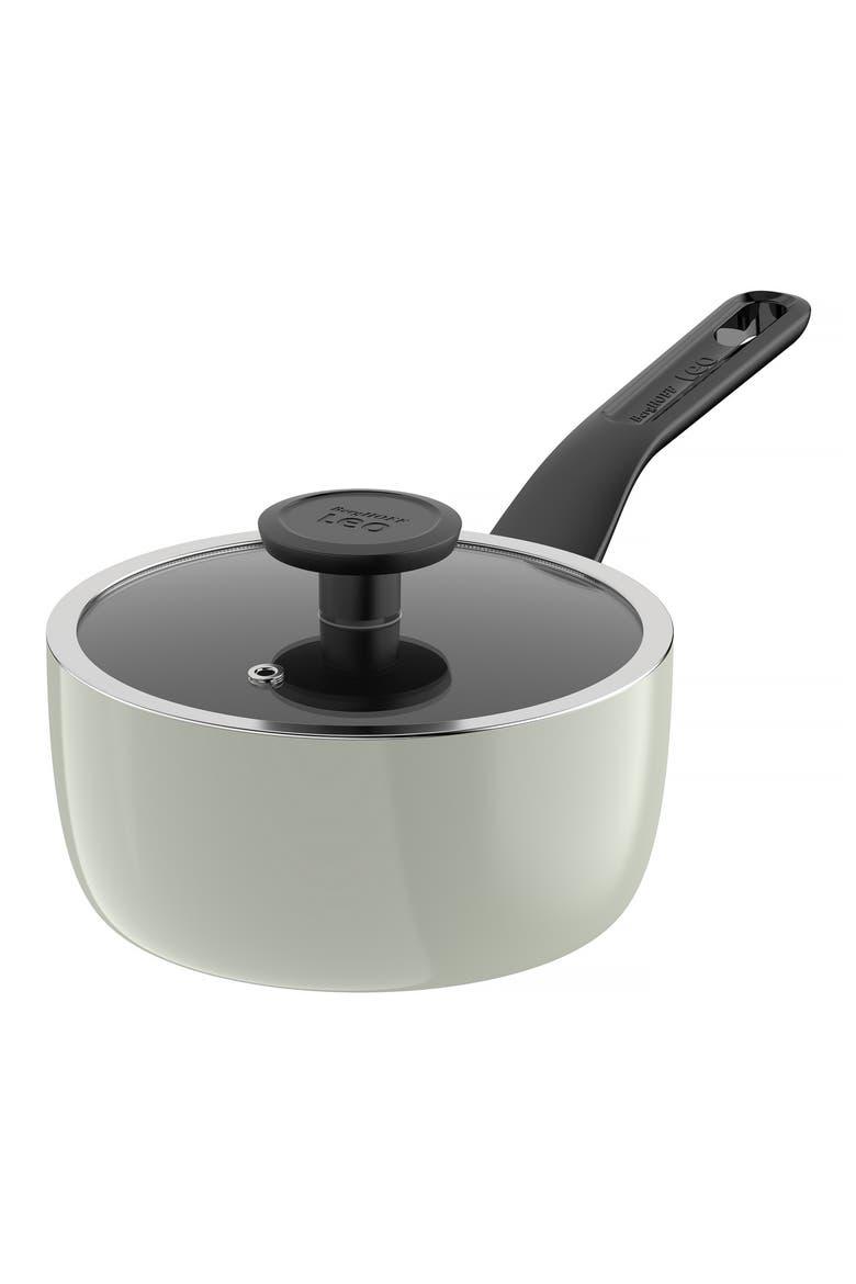 Leo Glint 7-Piece Cookware Set, Alternate, color, SAGE