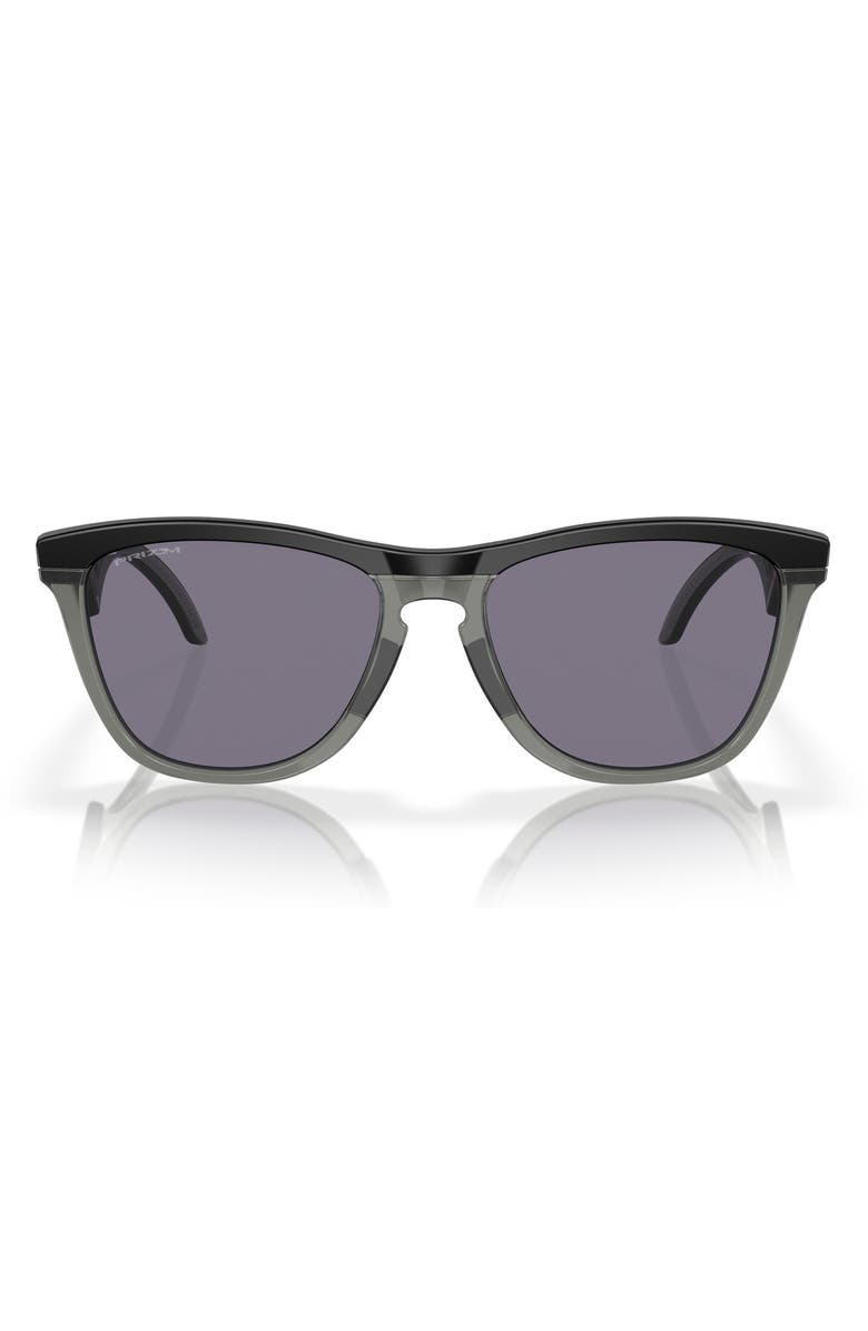 Oakley Frogskins<sup>™</sup> Range 55 Prizm<sup>™</sup> Keyhole Sunglasses, Main, color, Matte Black