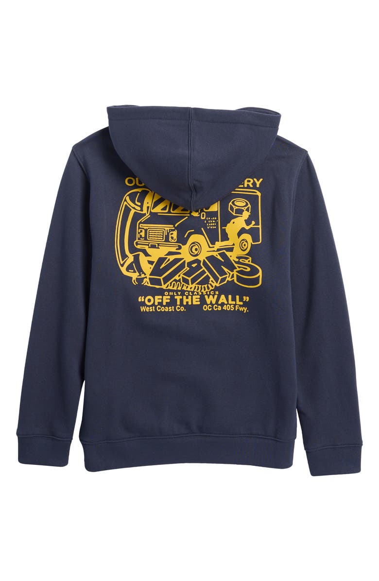 Vans Kids' Next Stop Graphic Hoodie, Alternate, color,