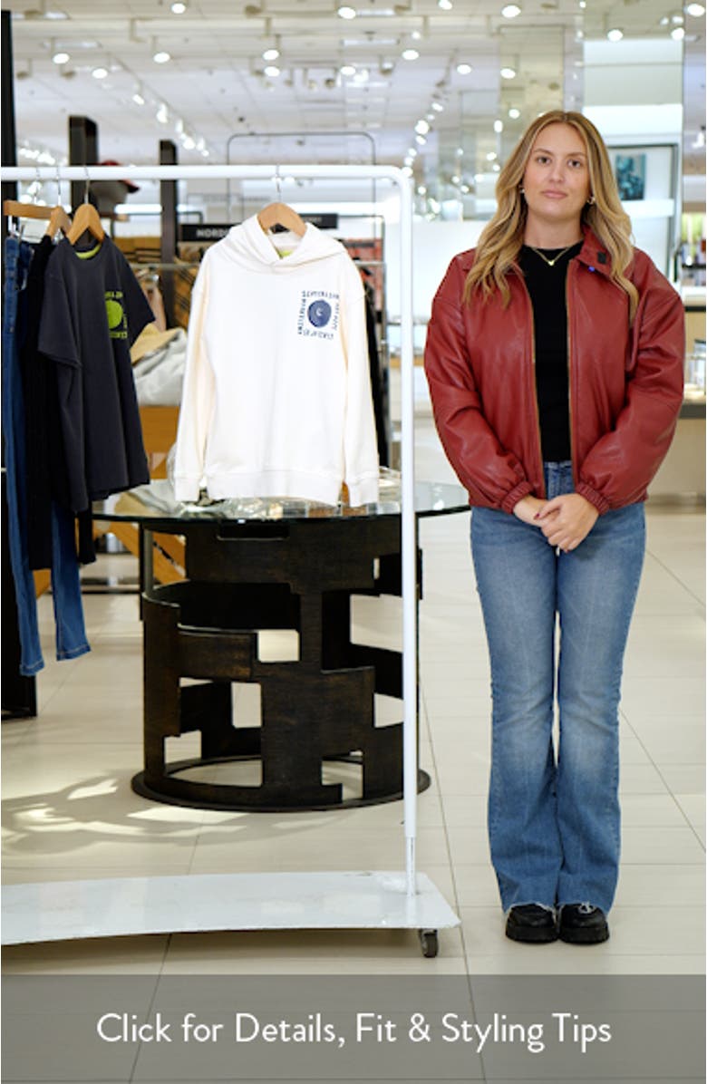 Kids' Art Print Graphic Hoodie, sales video thumbnail