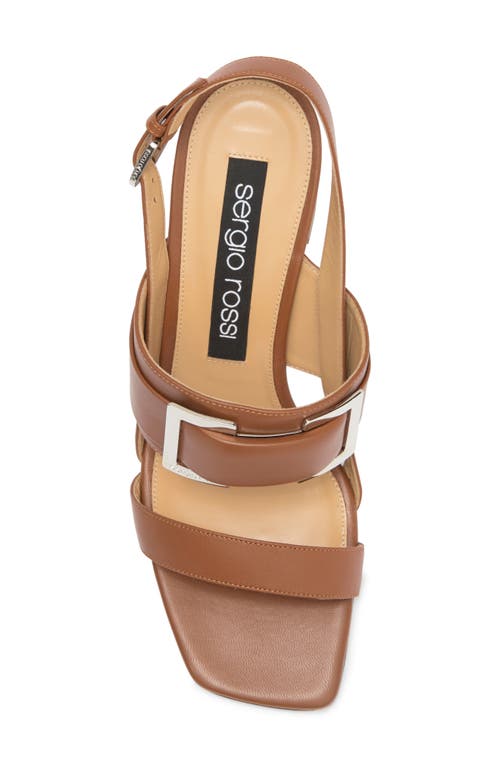 SERGIO ROSSI SERGIO ROSSI CHUNKY SLINGBACK SANDAL