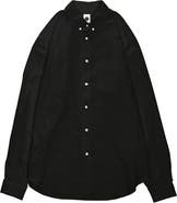 vowels Cashmere Button Down Shirt