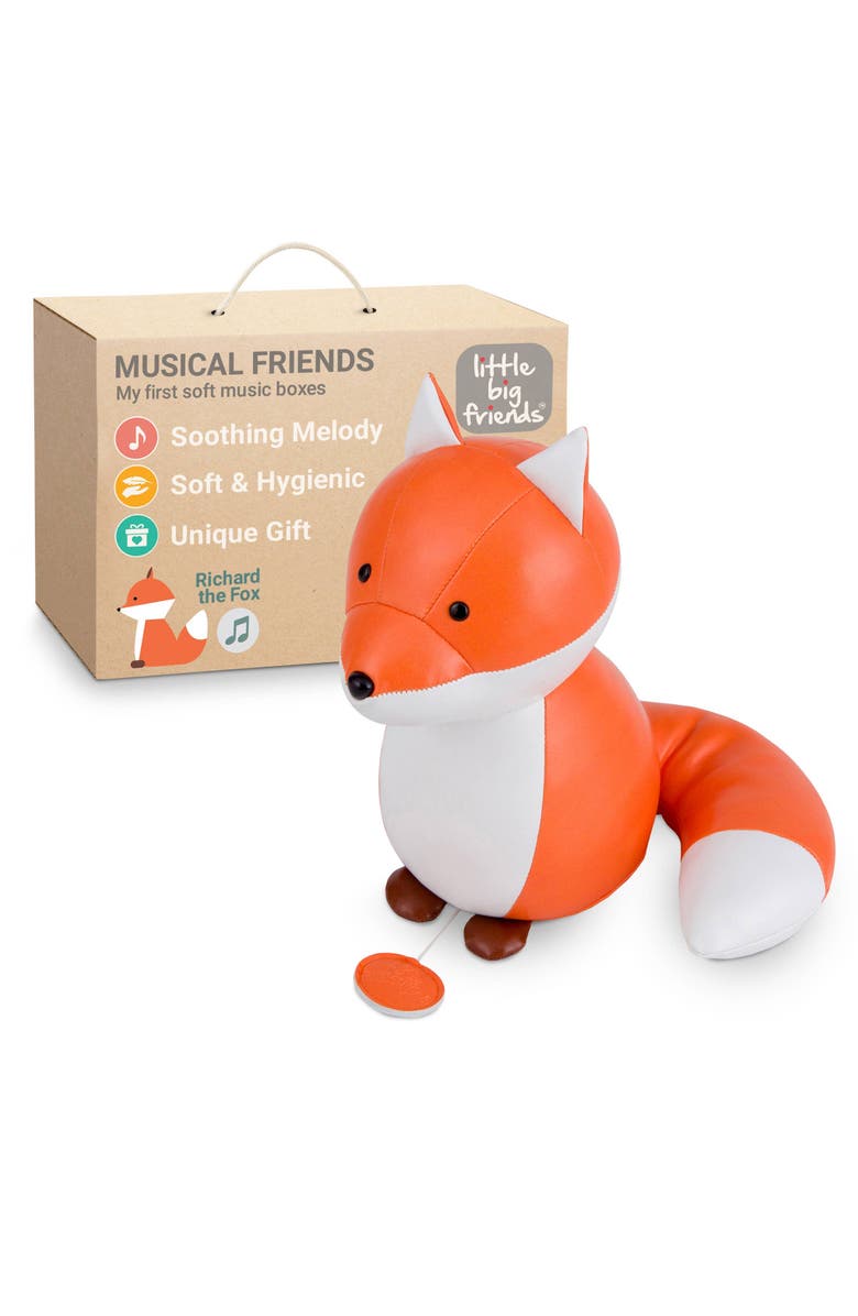 Little Big Friends Musical Animals - Fox, Plush Baby Music Box, Nursery Toy, Alternate, color, Multicolor
