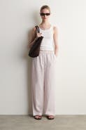COS Elasticated Linen Barrel-leg Pants