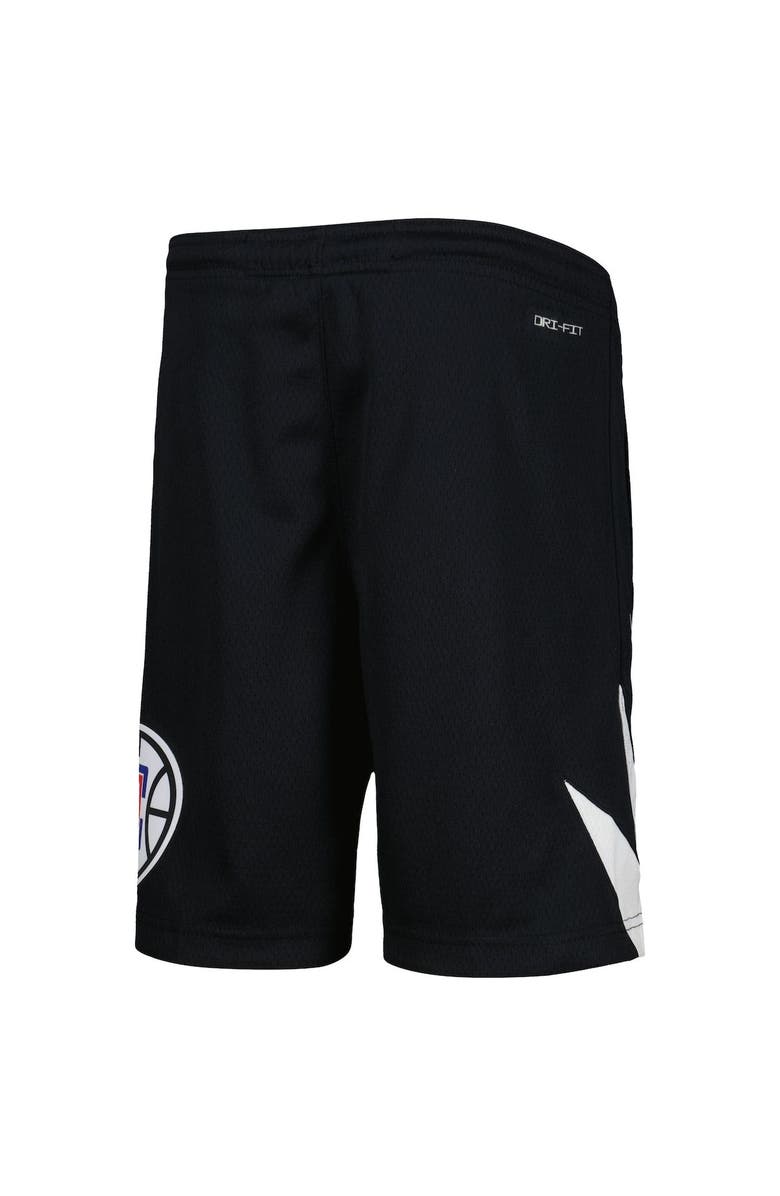 Jordan Brand Youth Jordan Brand Black LA Clippers Statement Edition Swingman Performance Shorts, Alternate, color, Black