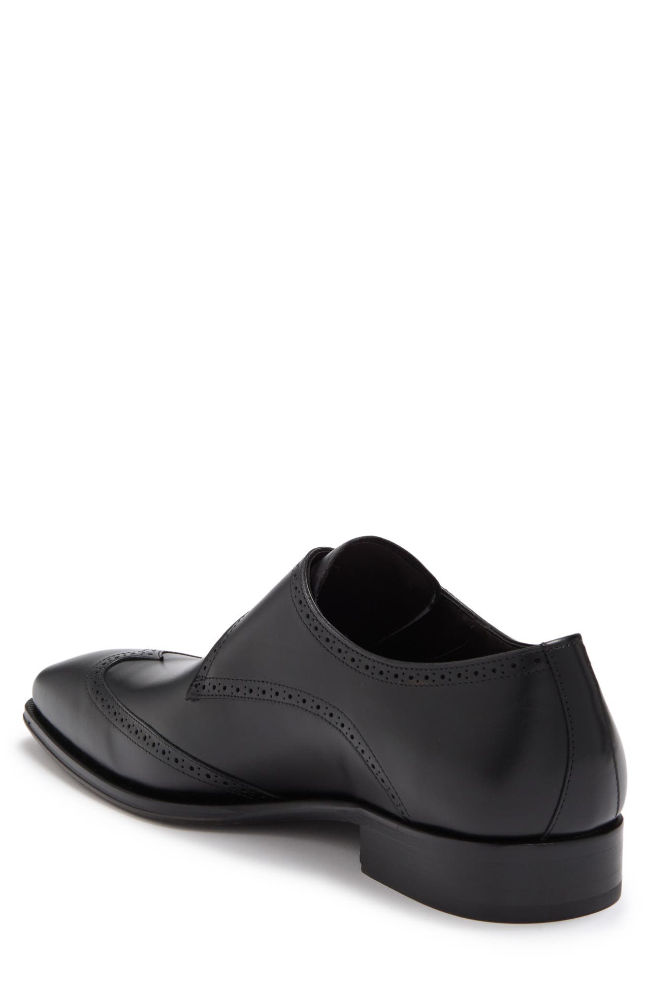 Mezlan Nikola Wingtip Monk Strap Loafer, Alternate, color, 