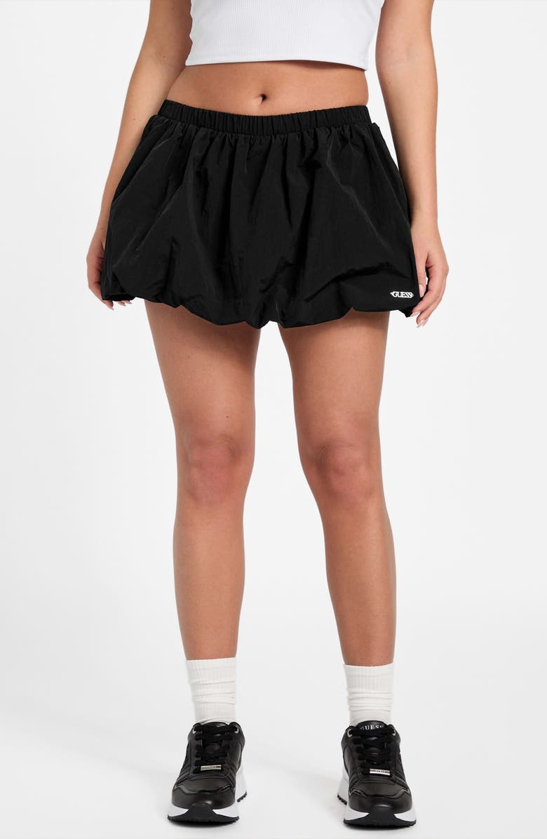 GUESS Nina Balloon Hem Miniskort, Main, color, 