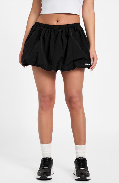 Guess Nina Balloon Hem Miniskort In Black