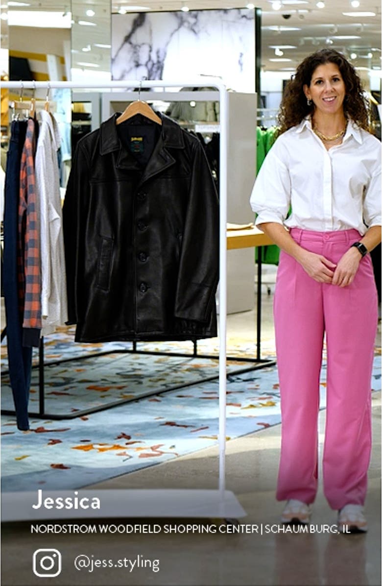 Cowhide Leather Car Coat, sales video thumbnail