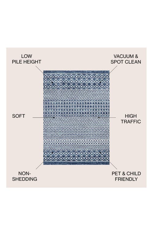 Jonathan Y Arta Moroccan Vintage Geometric Area Rug In Multi