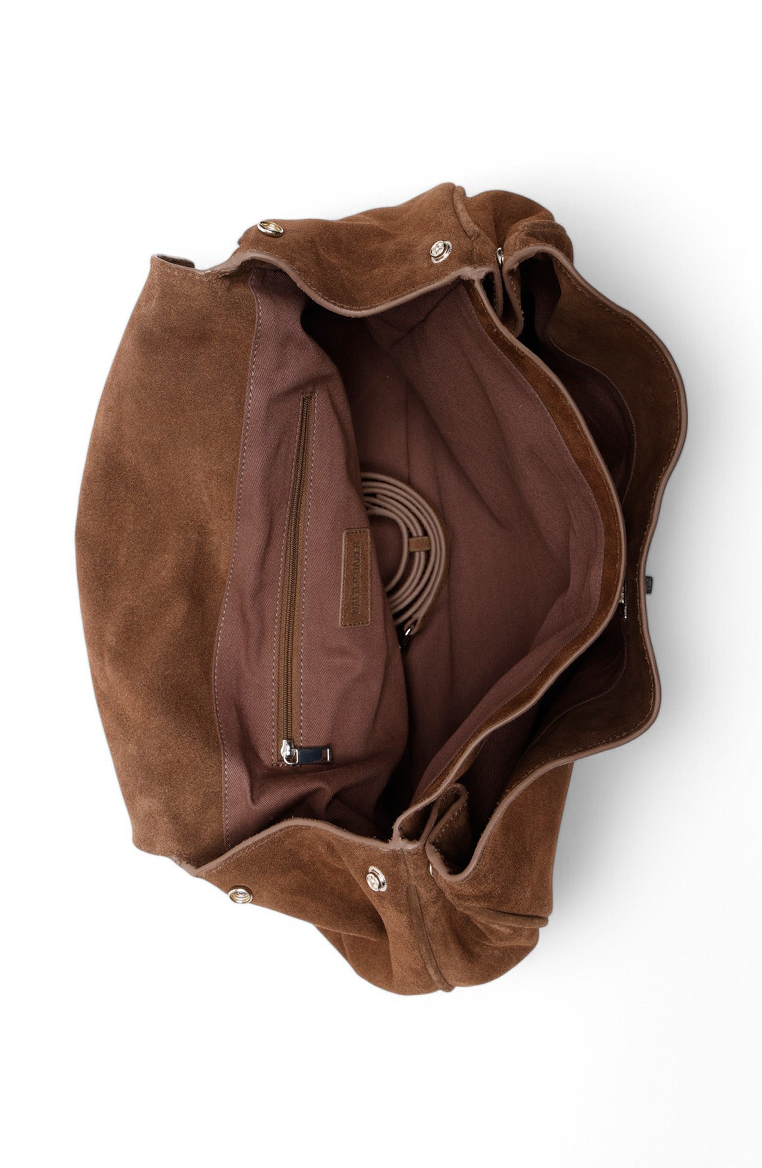 Walter Baker Billie Satchel, Alternate, color, Truffle Suede