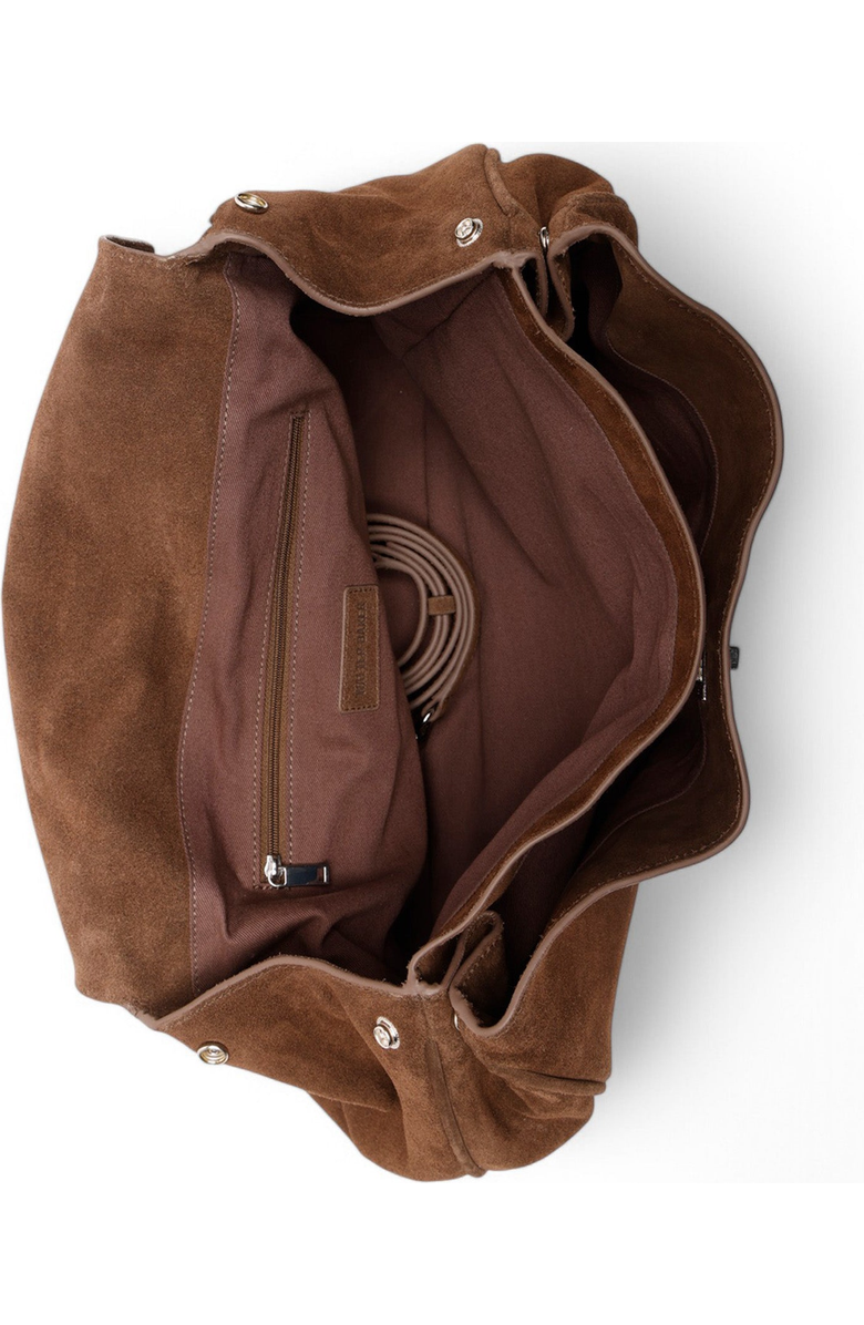 Walter Baker Billie Satchel, Alternate, color, Truffle Suede