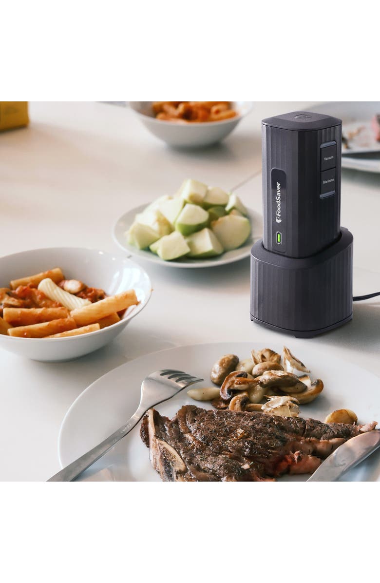 FOODSAVER Cordless Mini Vacuum Sealer with Starter Kit, Alternate, color, Black