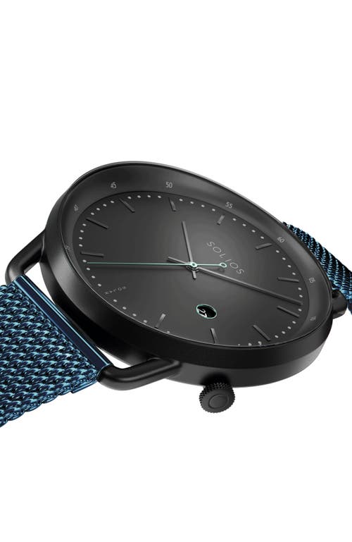 Solios Watches The Solar Curve | Black Dial