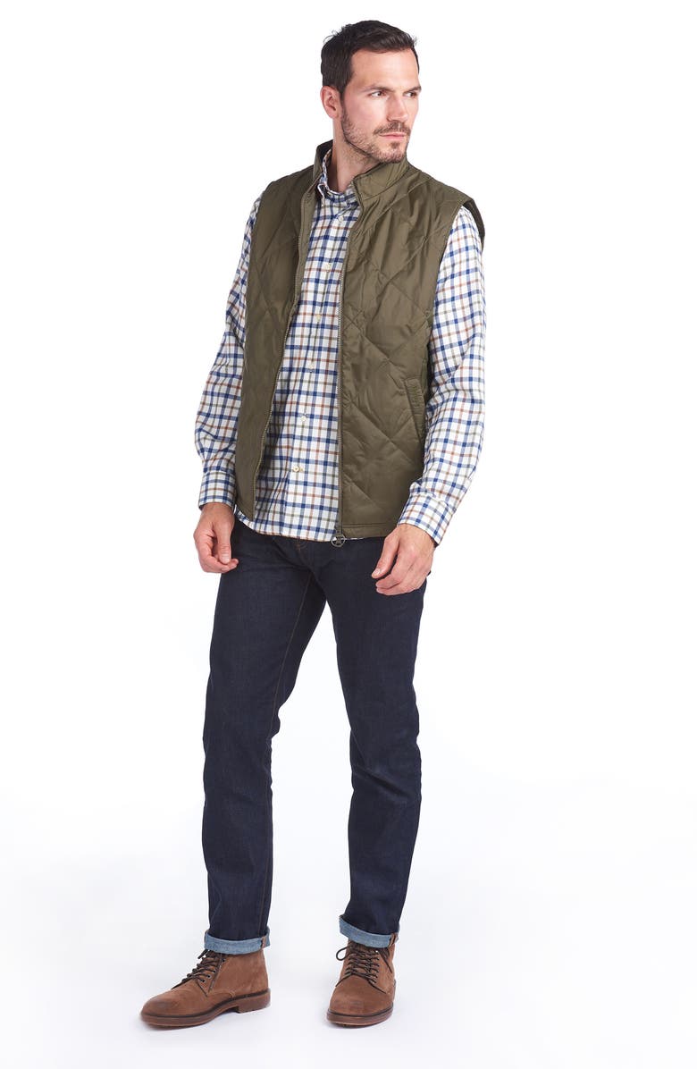 Barbour Finn Quilted Vest, Alternate, color, 