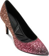 KARL LAGERFELD PARIS Royale Ombré Glitter Pump