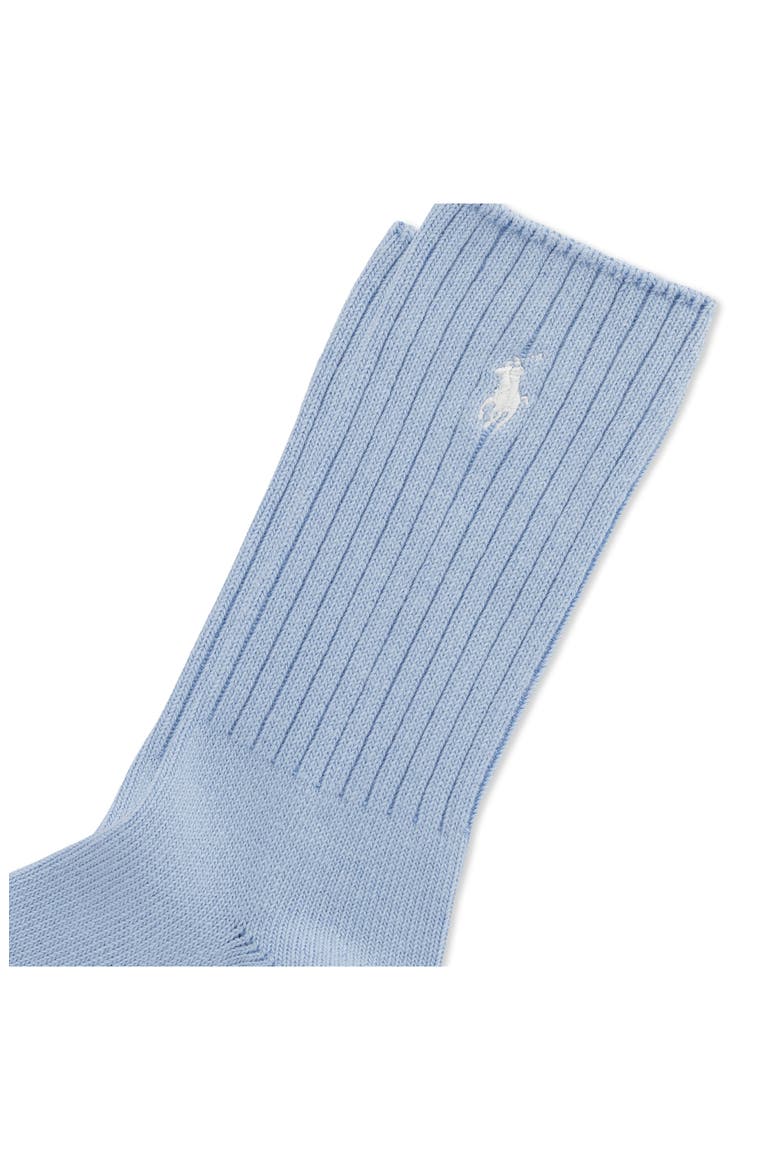 Basic Crew Socks, Alternate, color, LIGHT BLUE