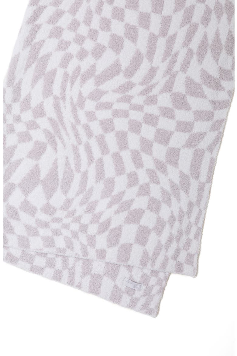 CozyChic™ Checkered Throw Blanket, Alternate, color, CREAM-STONE