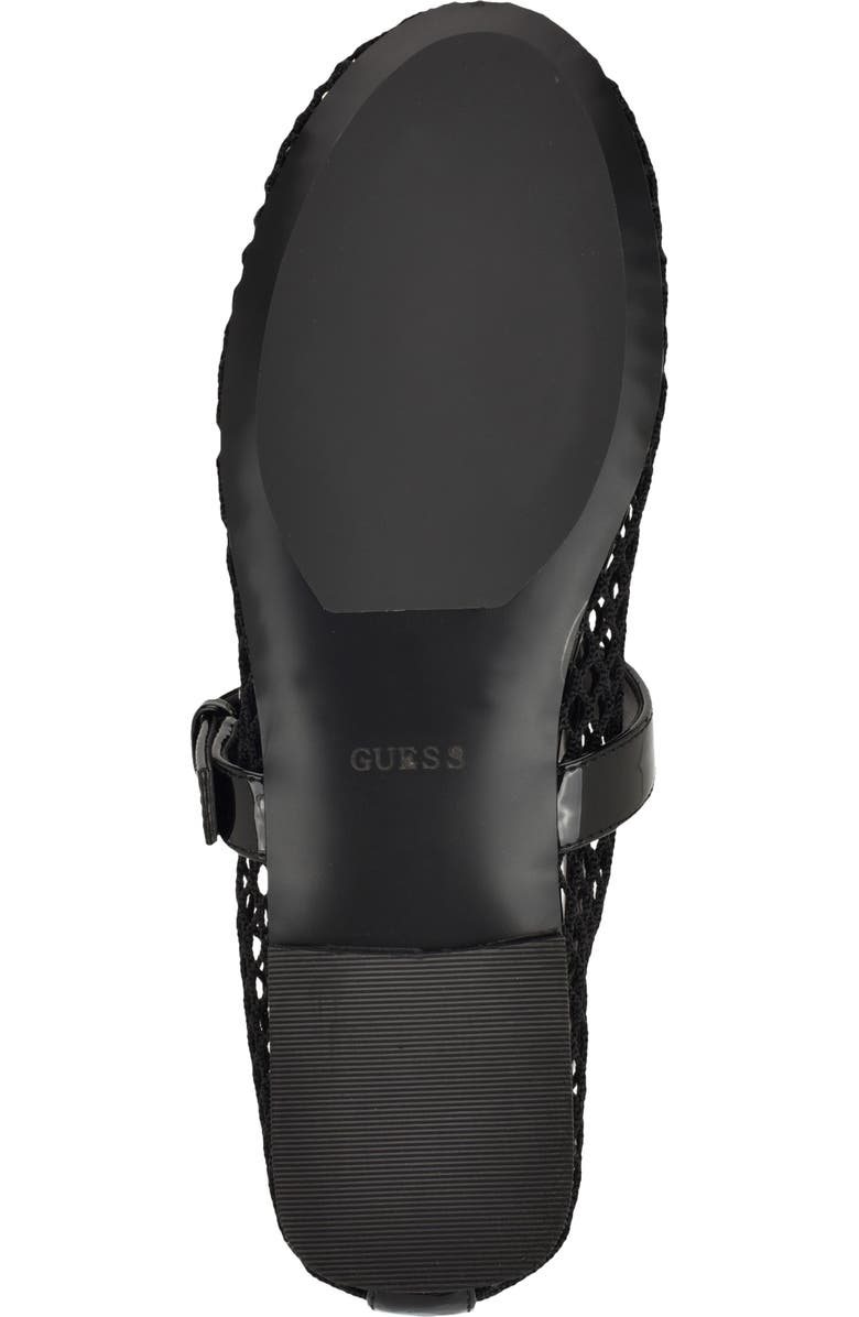 GUESS Paxey Mary Jane Flat, Alternate, color, Black