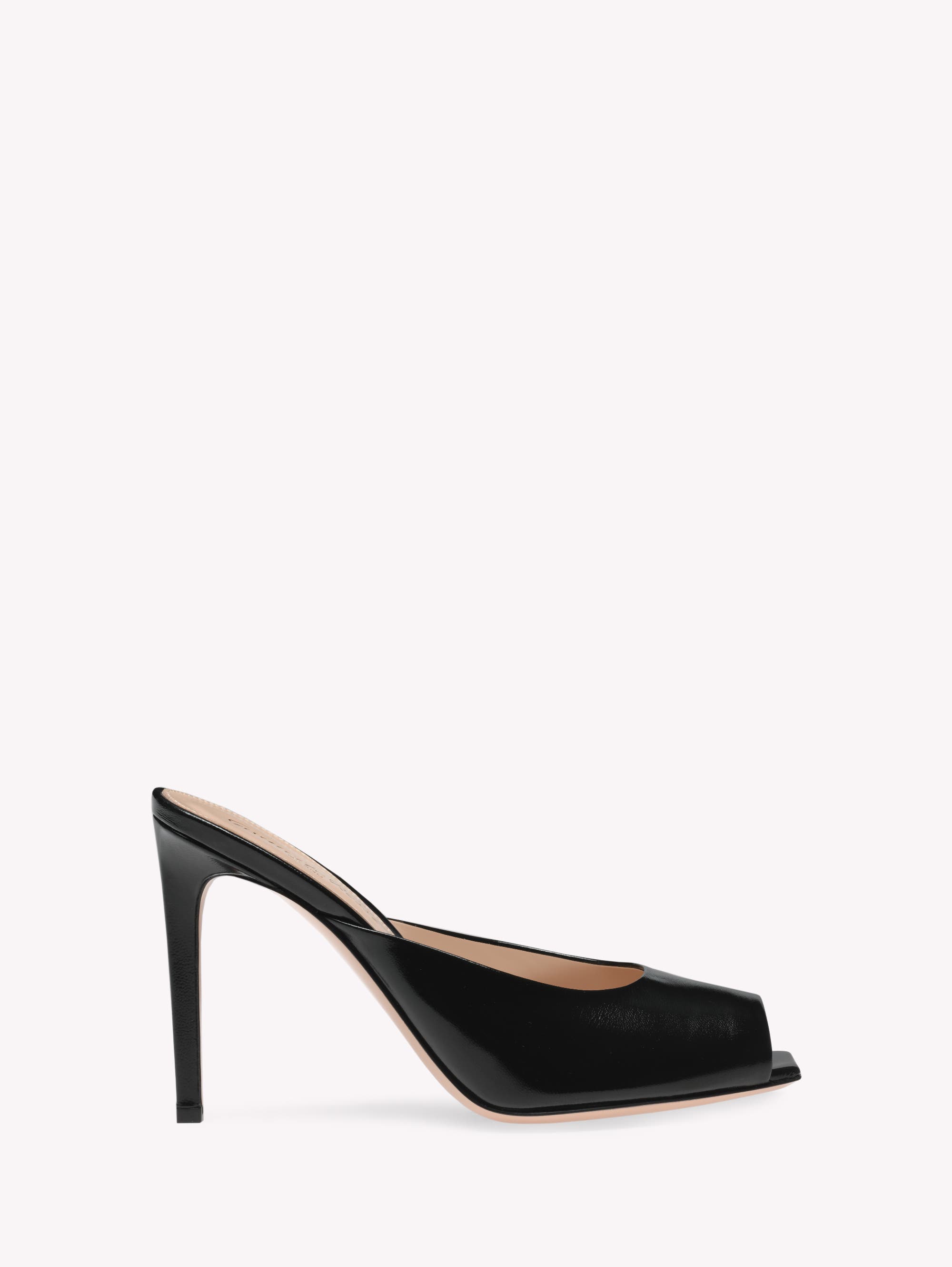 Gianvito Rossi Ethel Mule, Main, color, Black Nappa