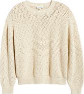 FRAME Open Stitch Cotton Sweater