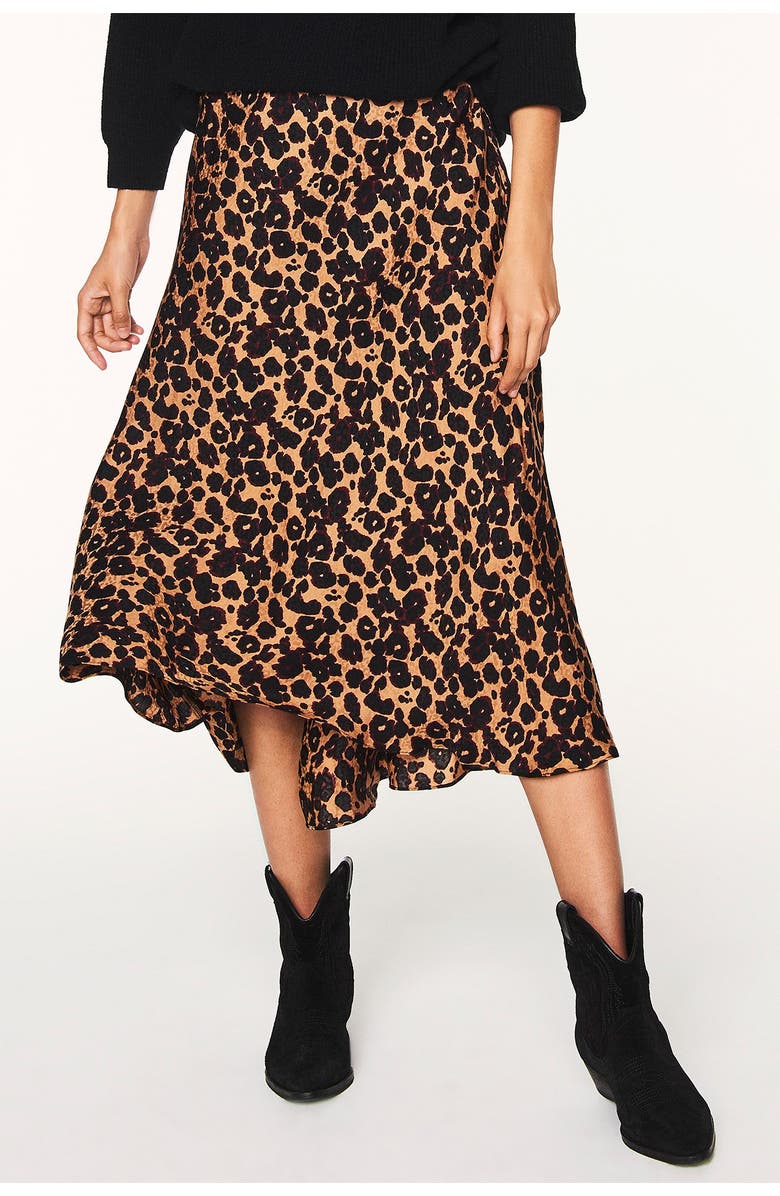 ba&sh Teddy High/Low Skirt, Alternate, color,