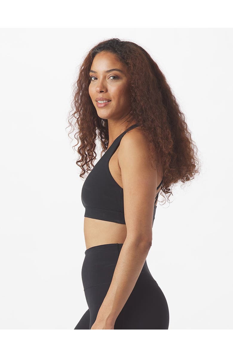 GLYDER Infinity Bra, Alternate, color, Black