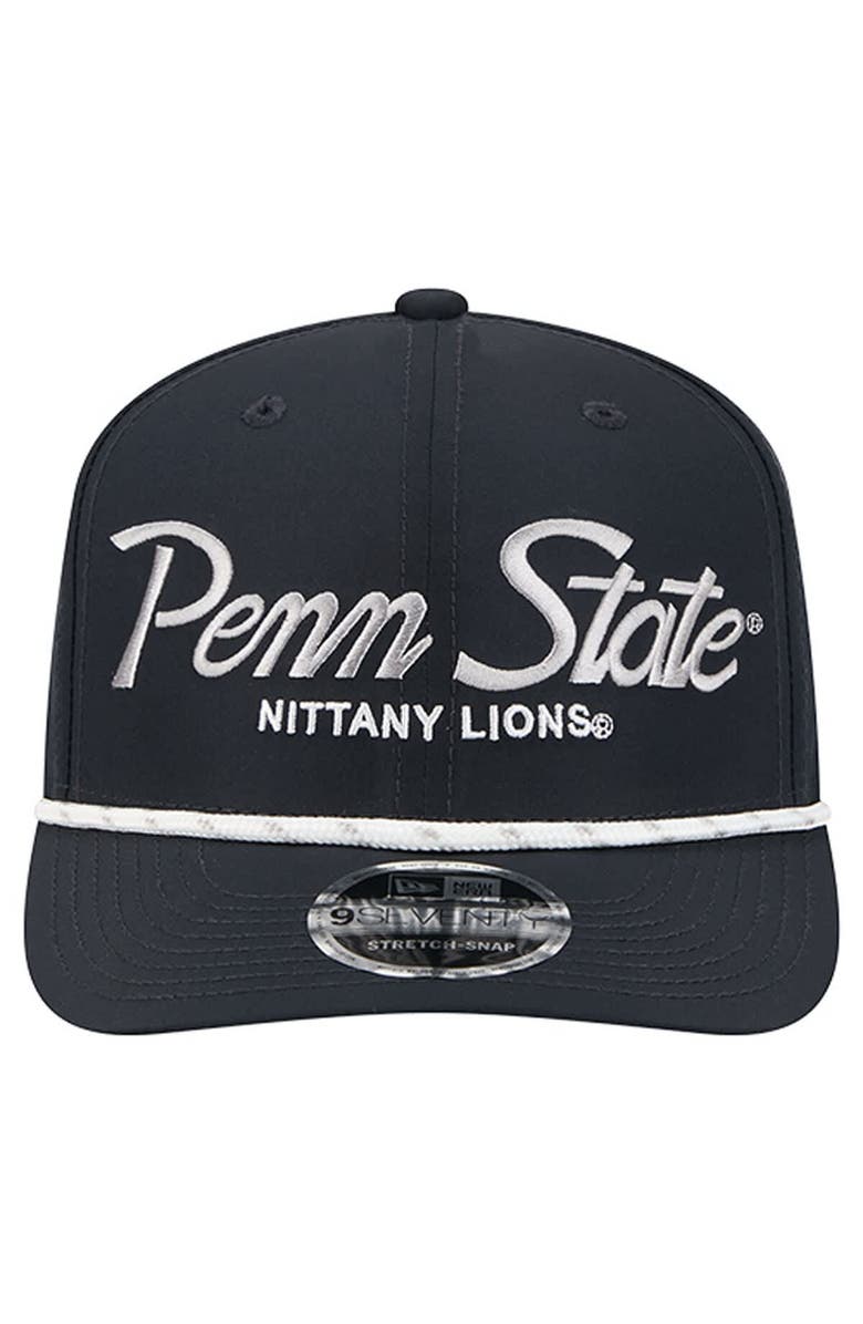 New Era Men's New Era Navy Penn State Nittany Lions Script Performance Rope 9SEVENTY Adjustable Hat, Alternate, color, Navy