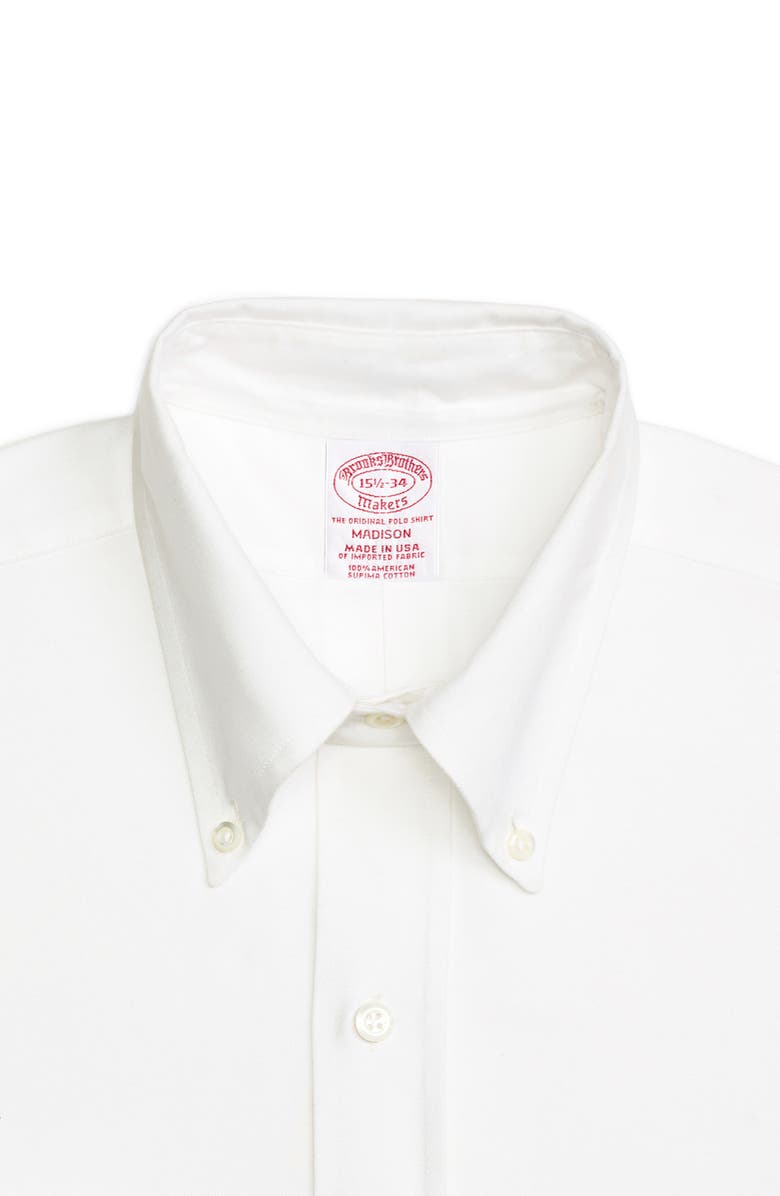 Brooks Brothers Madison Classic Fit Solid Dress Shirt, Alternate, color,