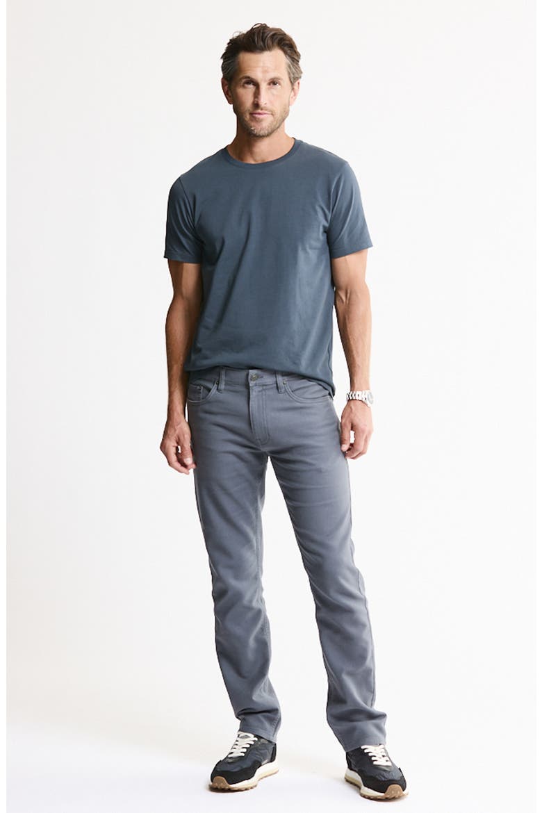 Stretch Twill 5-Pocket Pants, Alternate, color, SLATE