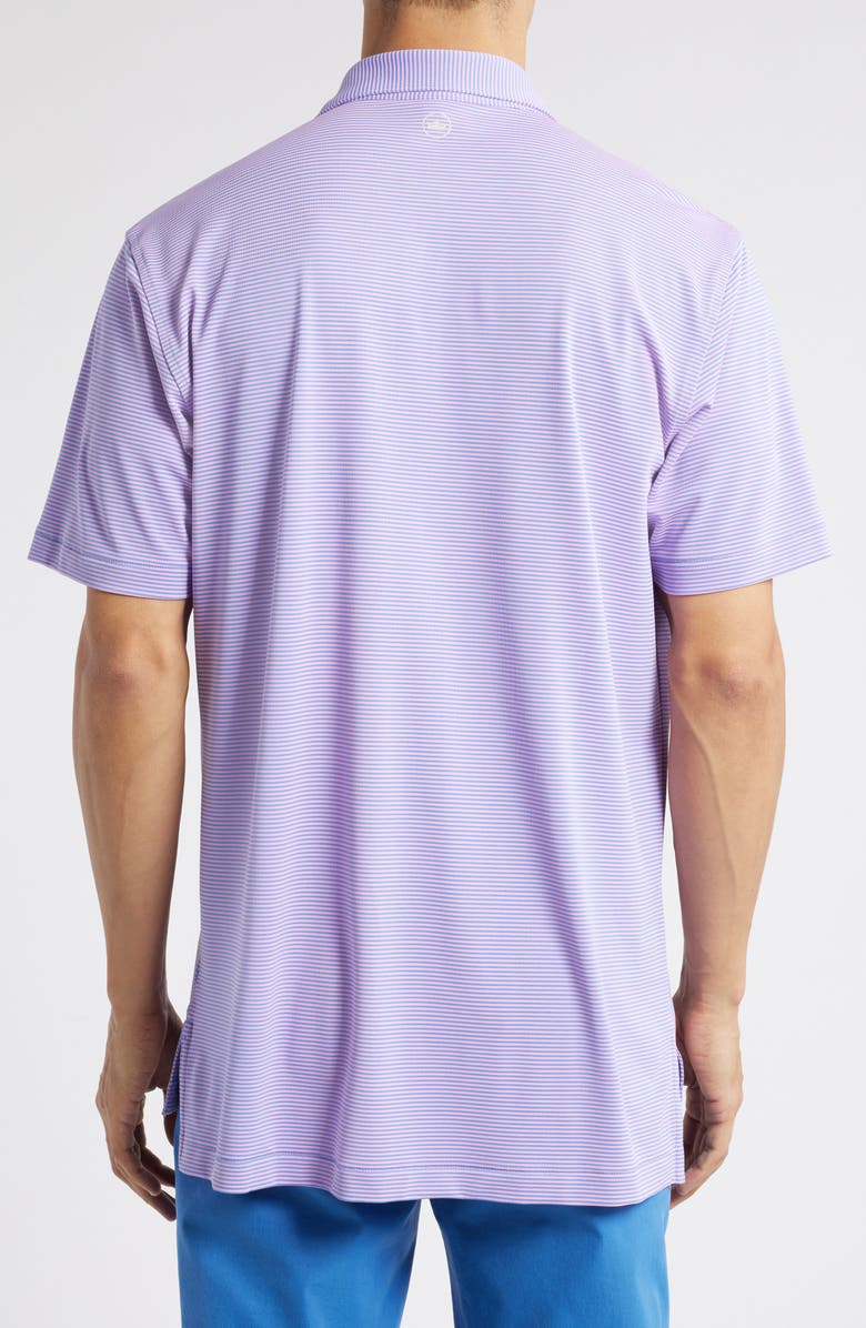 Peter Millar Candor Stripe Mesh Performance Polo, Alternate, color, 