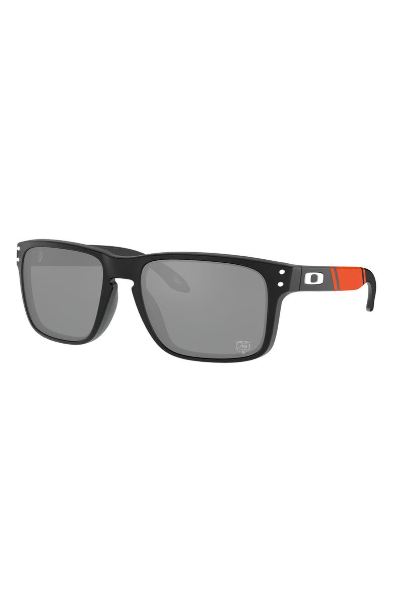 Oakley NFL Holbrook 57mm Sunglasses, Alternate, color, Black