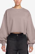 Jordan Oversize Fleece Crop Sweatshirt
