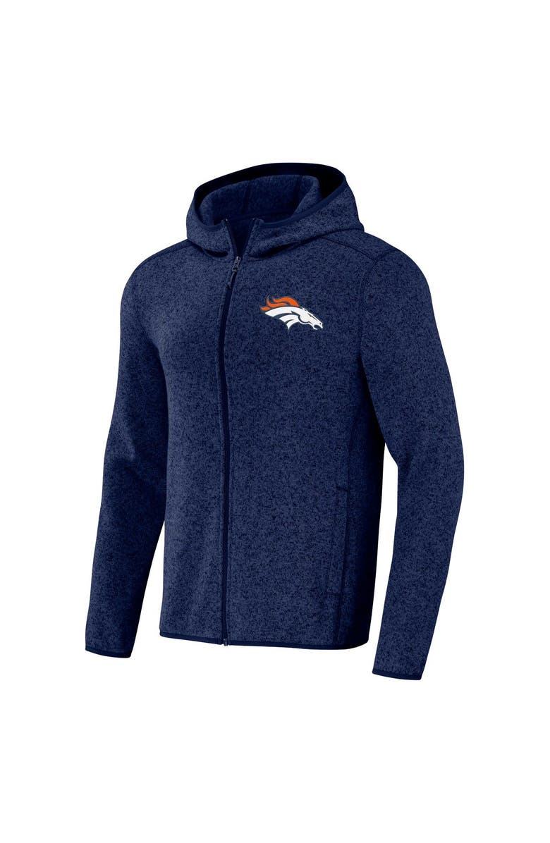 NFL X DARIUS RUCKER Men's NFL x Darius Rucker Collection by Fanatics Navy Denver Broncos Fleece Pullover Hoodie, Alternate, color, Heather Gray