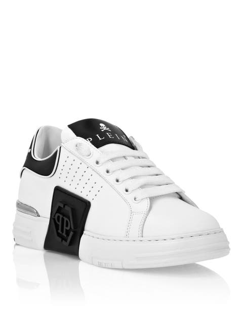 Nappa Leather Sneakers Low Top Hexagon Unisex