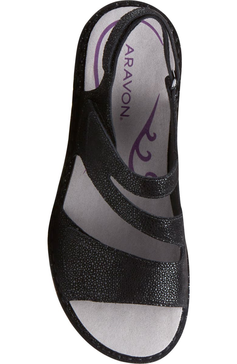 Aravon Cambridge Slingback Sandal, Alternate, color,