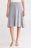 GO COUTURE Flared Midi Skirt