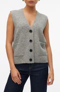VERO MODA Clio V-Neck Button Front Vest