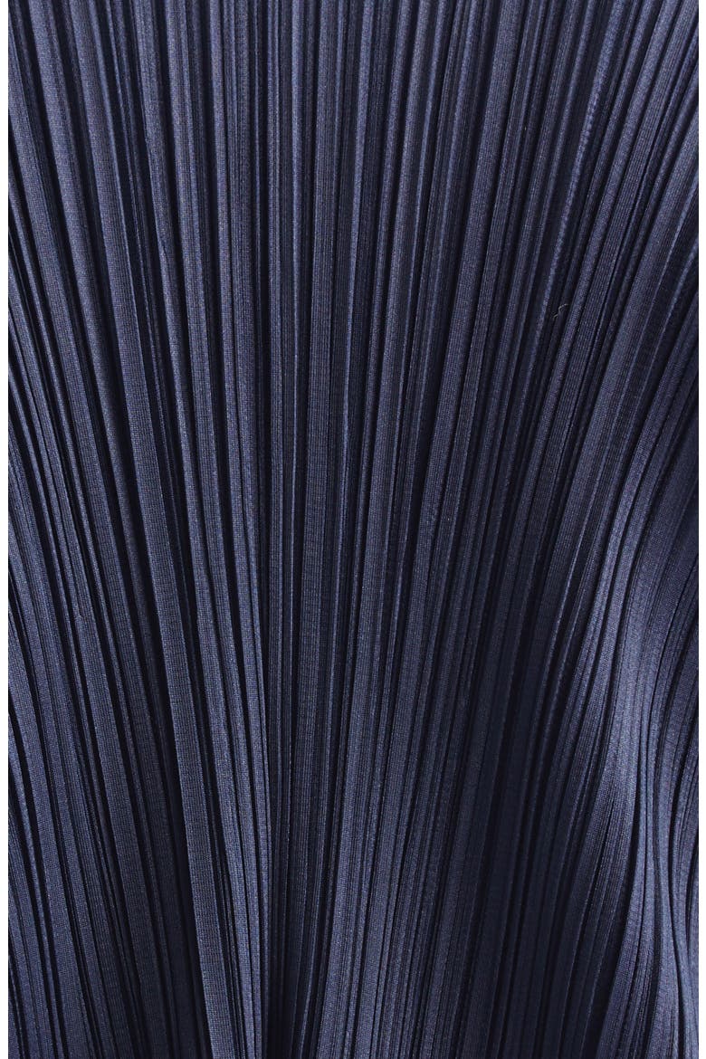 New Colorful Basics 4 Pleated Cardigan, Alternate, color, NAVY