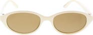 BCBGeneration 51mm Slim Oval Sunglasses