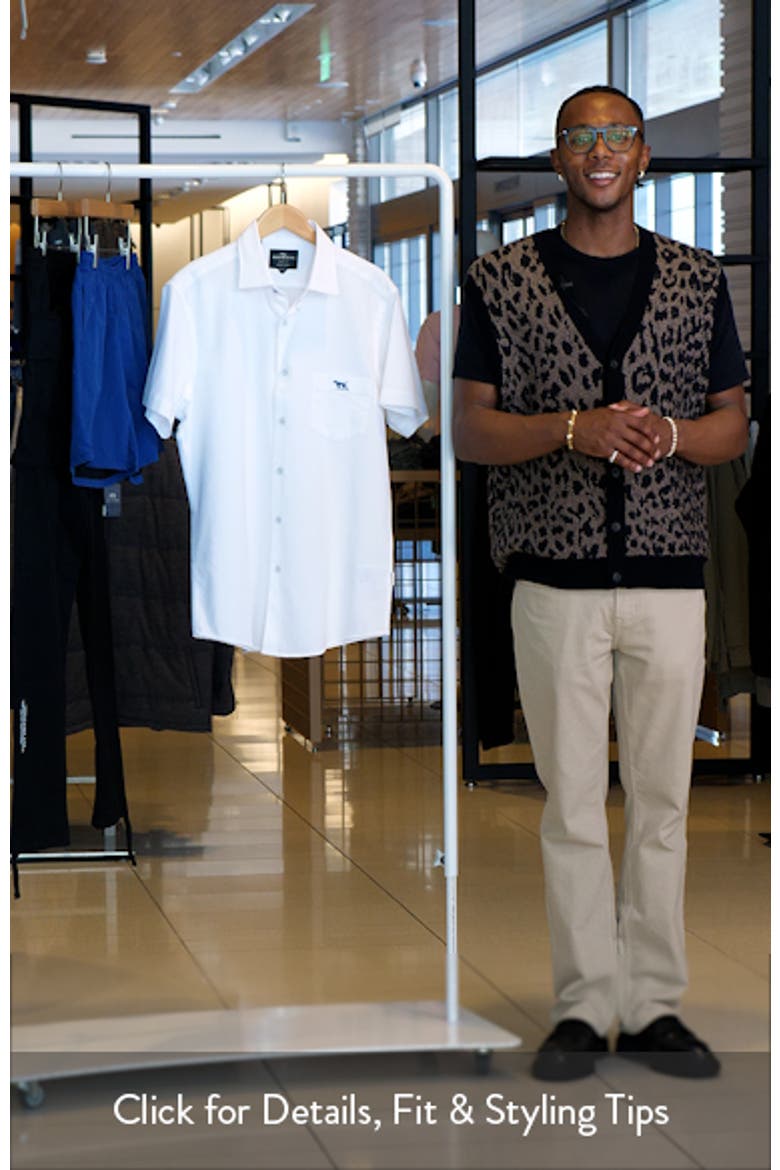 Airtex Short Sleeve Cotton Button-Up Shirt video