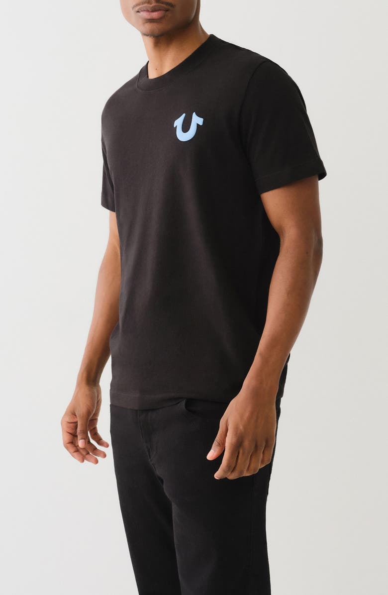 True Religion Electric Logo Graphic T-Shirt, Alternate, color,