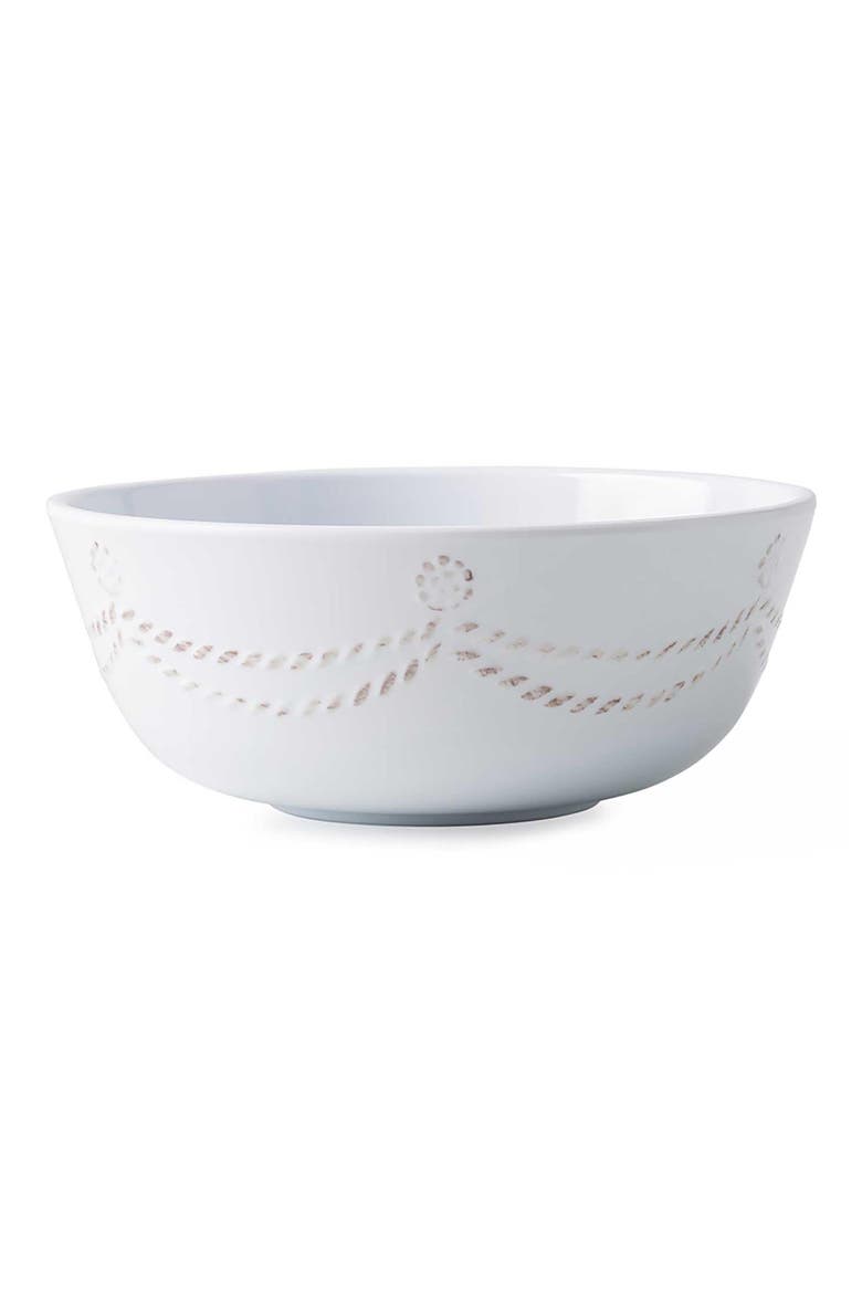 Berry & Thread Set of 4 Melamine Cereal Bowls, Alternate, color, WHITEWASH