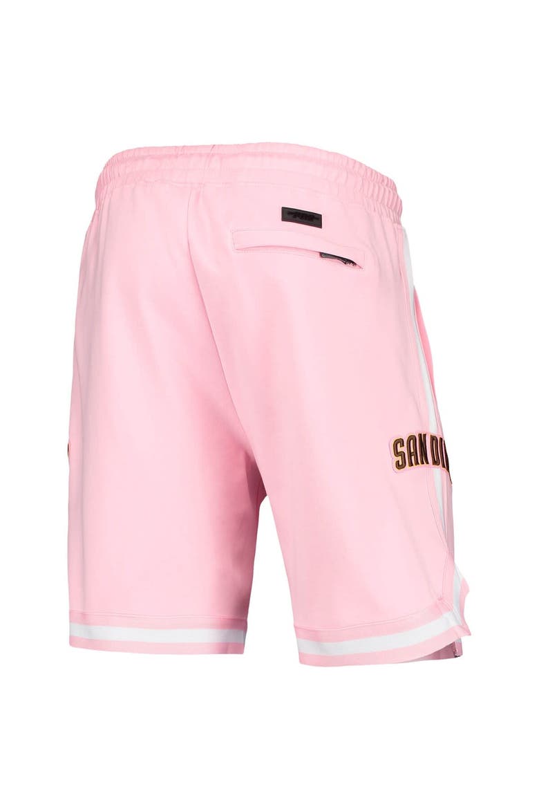 Men's Pro Standard Pink San Diego Padres Logo Club Shorts, Alternate, color, Pink