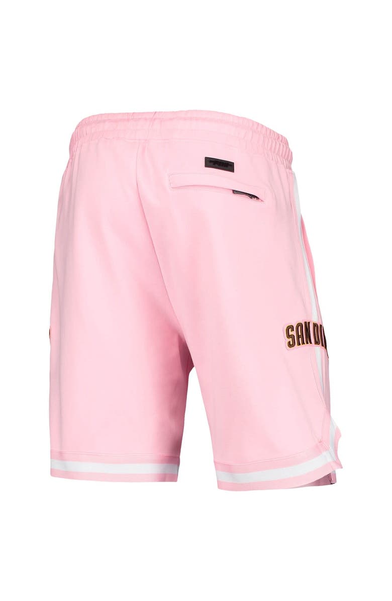 PRO STANDARD Men's Pro Standard Pink San Diego Padres Logo Club Shorts, Alternate, color, 