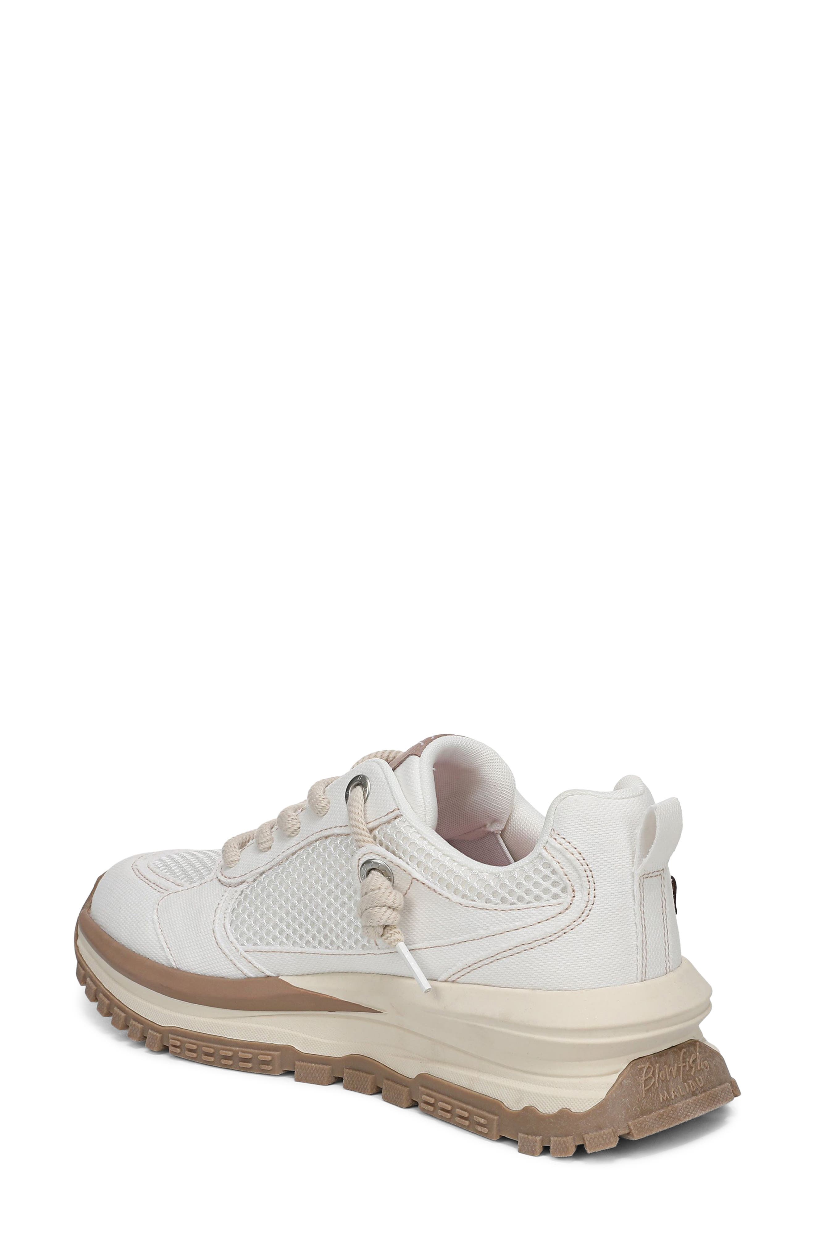 Leotina Trainer Sneaker, Alternate, color, WHITE CANVAS