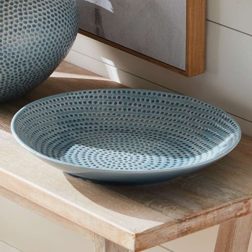 Napa Home & Garden Miro Decorative Plate In Blue